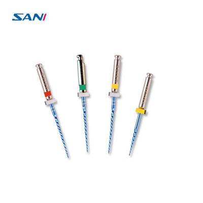 satın al 5 Yıl Raf Ömrü, 2.0N.cm Tork ve İyi Kesme Kabiliyetine Sahip Nikel Titanyum Endodontik Döner Eğeler online manufacture