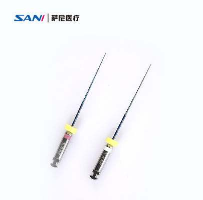 satın al 25 mm döner diş dosyaları, 5 yıllık kullanım süresi ve hassas endodontik tedavi için 3.0N.cm tork online manufacture
