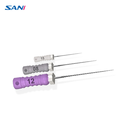 satın al Dental Paslanmaz Çelik Süper C Dosyası Endodonti İçin 6 Adet / Paket El Dosyaları online manufacture