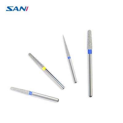 satın al RCT için Paslanmaz Çelik Gümüş 11mm FG Dental Elmas Burs CE ISO FDA Sertifikası online manufacture