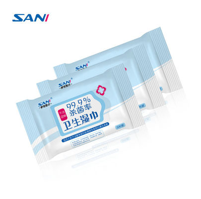İyi bir fiyat. 180x180mm Anti Bakteri Islak Mendil Non Woven Islak Mendil çevrimiçi