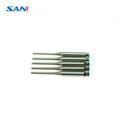 OEM 5 adet/kutu 8mm Endodontik Dental Elmas Frezler Paslanmaz Çelik