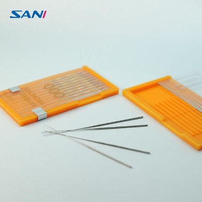 Diş Paslanmaz Çelik 10 adet/kutu Dikenli Broş Kök Temizleme İçin Endodonti